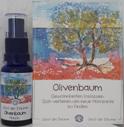 Hauch des OLIVENBAUMES - Geist der Bäume AURA Spray 20 ml