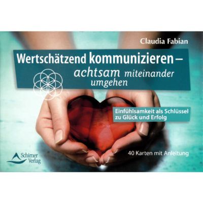 Kartenset "Wertschätzend kommunizieren" von Claudia Fabian