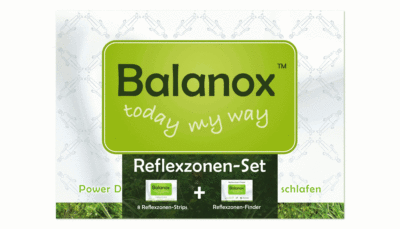Balanox Reflexzonen-Set 8 Strips + 1 Reflexzonen-Finder