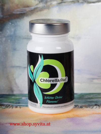 SYVITA Nahrungsergänzung Chlorellafital - 60 Kapseln (28 g)