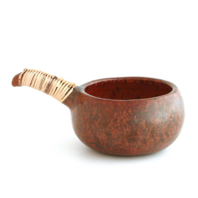 Räucherschale ATUM - Terracotta mit Griff  L: 21 cm, H: 6 cm, Ø 11 cm