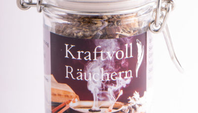Räuchermischung  Krankengeister vertreiben - Kraftvoll Räuchern - im Gläschen 60 ml