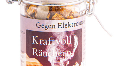 Räuchermischung Gegen Elektrosmog - Kraftvoll Räuchern - im Gläschen 60 ml