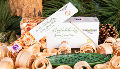 NEU!! Zirbenholz - Räucherstäbchen / Nettoinhalt 10 g - Ein Geschenk des Hochwaldes!