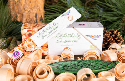 NEU!! Zirbenholz - Räucherstäbchen / Nettoinhalt 10 g - Ein Geschenk des Hochwaldes!