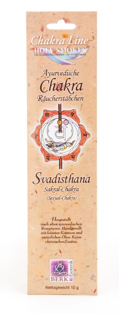 Chakra Line - Sakralchakra (Svadisthana) Räucherstäbchen 10 g
