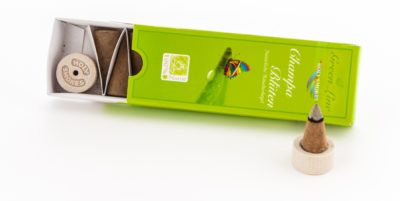 Champa Blüten - Green Line Räucherkegel 10 Kegel / 16 g
