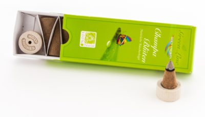Champa Blüten - Green Line Räucherkegel 10 Kegel / 16 g