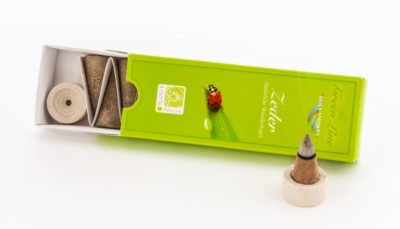 Zeder - Green Line Räucherkegel 10 Kegel / 16 g