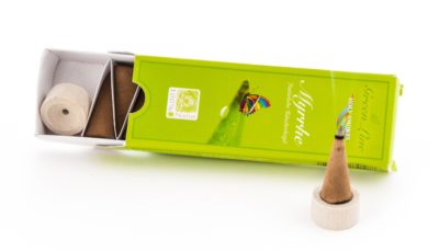 Myrrhe - Green Line Räucherkegel 10 Kegel / 16 g