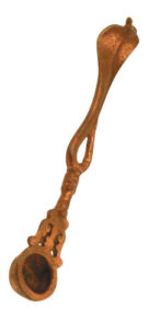 Dhoop-Löffel zum Räuchern aus Kupfer ca. 16 cm