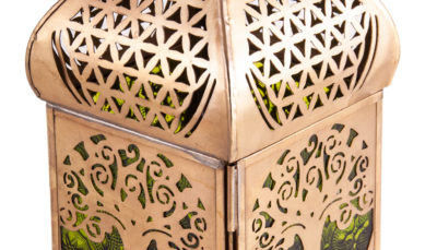 Wunderschöne Laterne - Orientalisches Licht mit Yggdrasil H: 22 cm, B: 12 cm