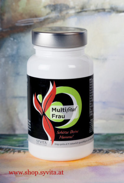SYVITA Nahrungsergänzung Multifital Frau - 90 Kapseln (53 g)