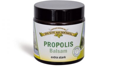 PROPOLIS Balsam extra stark - 110 ml im Braunglastiegel