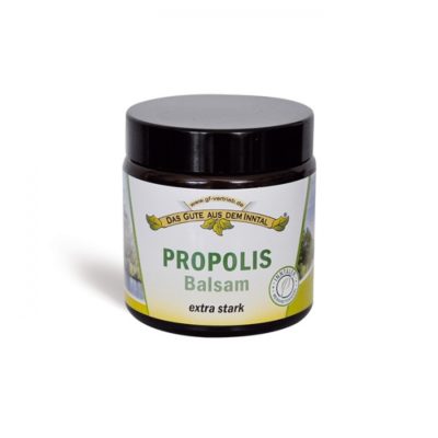 PROPOLIS Balsam extra stark - 110 ml im Braunglastiegel