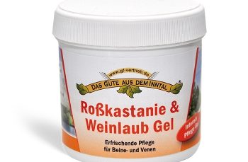 ROSSKASTANIE & WEINLAUB Gel - 200 ml in Salbendose