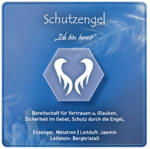 SCHUTZENGEL - WUNSCHERFÜLLUNG Engelalm Edelsteinstäbe 24cm