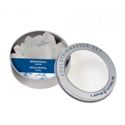 Bergkristall - Wassersteine in Geschenkdose 0,15 kg