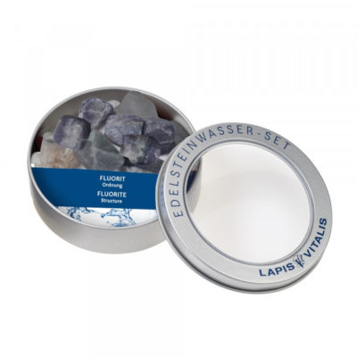 Fluorite - Wassersteine in Geschenkdose 0,15 kg