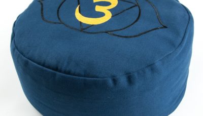 Chakra Meditationskissen - Stirnchakra Ø 36 cm, Höhe 15 cm