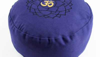 Chakra Meditationskissen - Kronenchakra Ø 36 cm, Höhe 15 cm