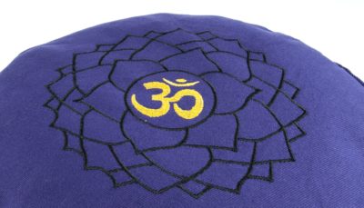 Chakra Meditations- Yogakissen Kronenchakra Ø 36 cm, Höhe 15 cm