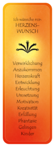 HERZENSWUNSCH - WUNSCHERFÜLLUNG Engelalm Edelsteinstab 24 cm