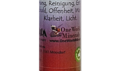 AURAREINIGUNG - WUNSCHERFÜLLUNG Engelalm Edelsteinstab 24 cm