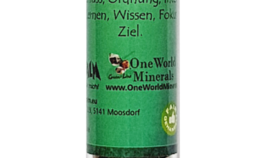 KONZENTRATION - WUNSCHERFÜLLUNG Engelalm Edelsteinstab 24 cm