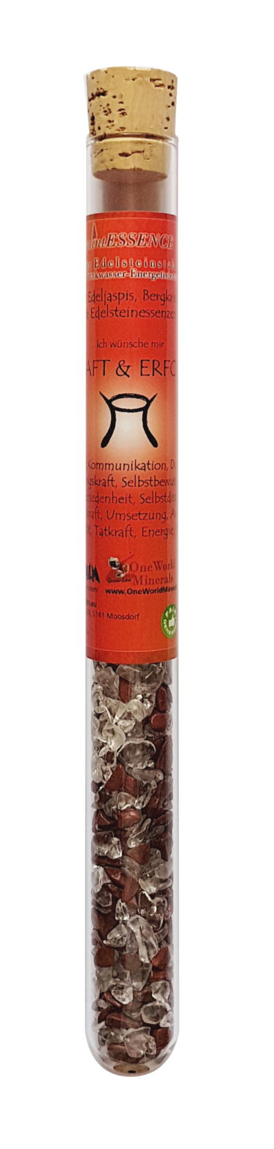 KRAFT & ERFOLG - WUNSCHERFÜLLUNG Engelalm Edelsteinstab 24 cm