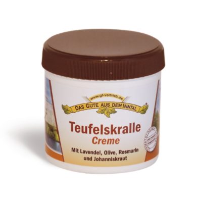 TEUFELSKRALLE Creme - 200 ml in Salbendose