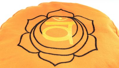 Chakra Meditations- & Yogakissen Sakralchakra  Ø 36 cm, Höhe 15 cm (Kopie)